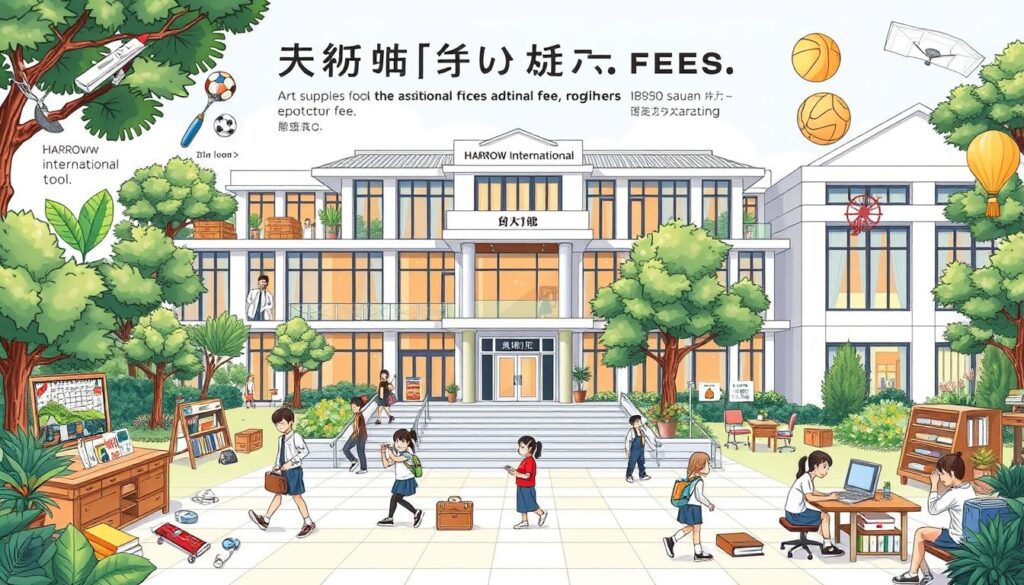 Additional school fees at Harrow Hong Kong