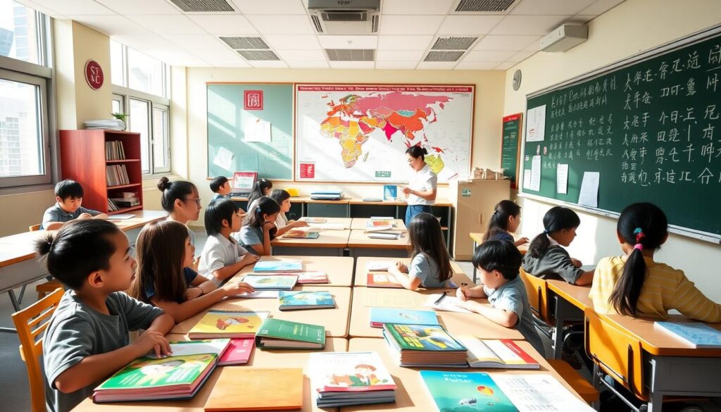 Chinese language learning at California School Hong Kong