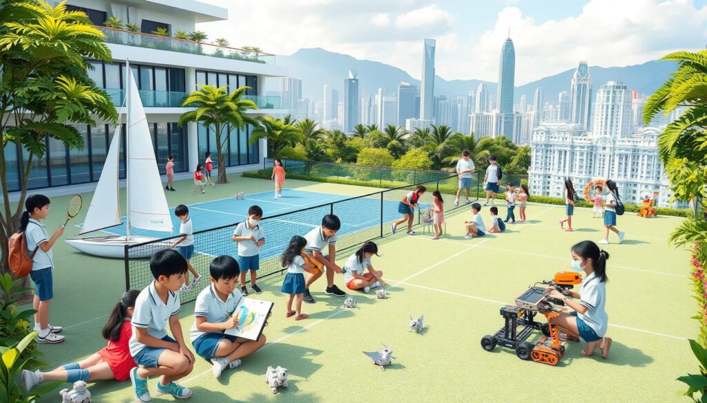 Extracurricular activities at elite international schools in Hong Kong