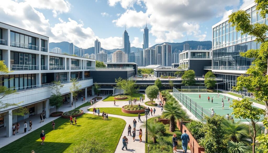 Hong Kong international school campus