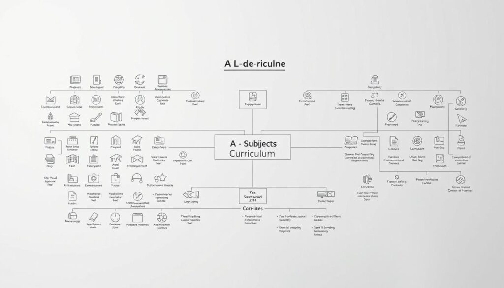 A-Level curriculum structure